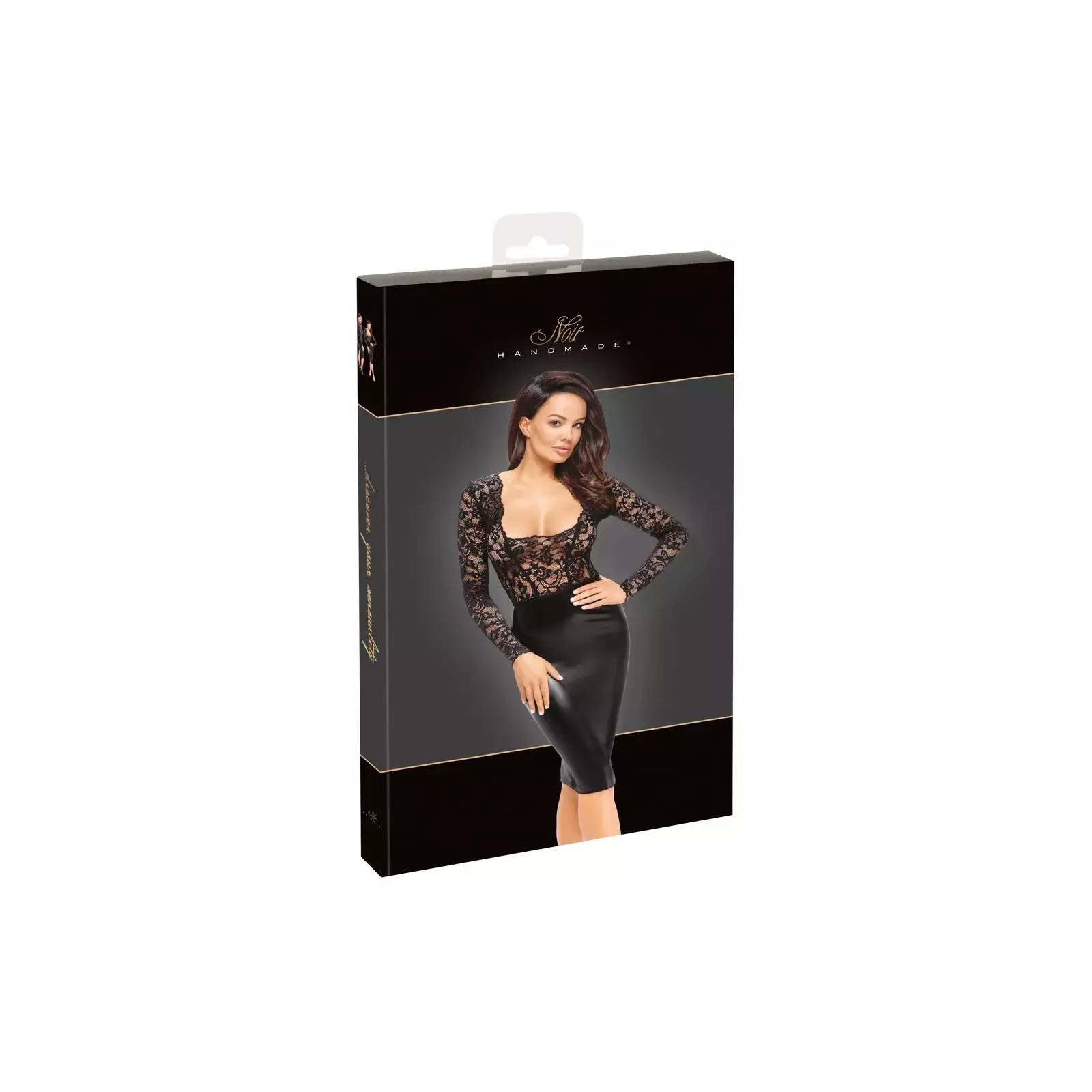 Melna mežģīņu kleita XL, Modelis 27188391051 Photo 1