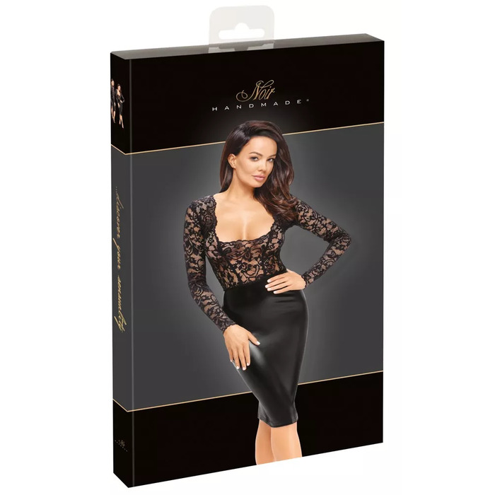 Melna mežģīņu kleita XL, Modelis 27188391051 Photo 1