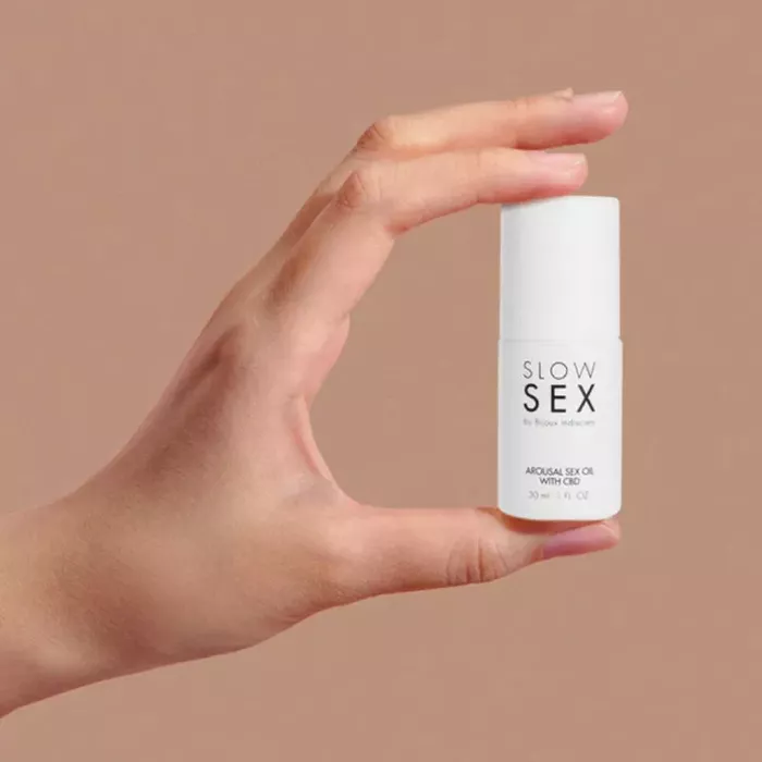 BIJOUX Slow Sex CBD массажное масло — 30 мл Photo 3