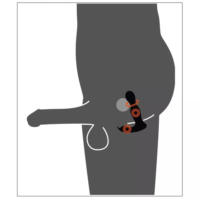 Rebel RC Butt Plug — anal plug with rotation & vibration Photo 14