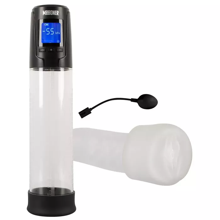 penis pump with vibrator Male Penis Pump Vacuum Vibrator Man Penis Massager Glans Head Enhancer  Exercise main image 0