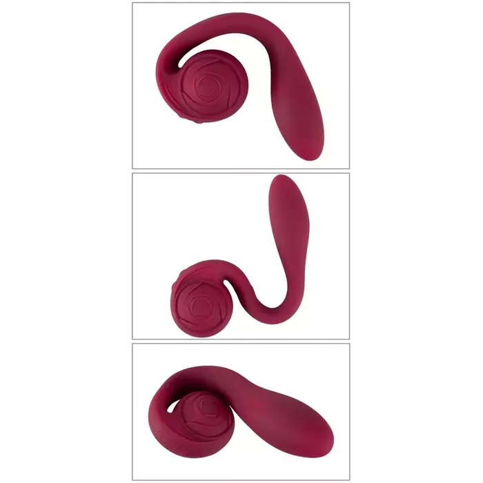 Вибратор You2Toys Bendable Rose — силикон, водонепроницаемый Photo 7