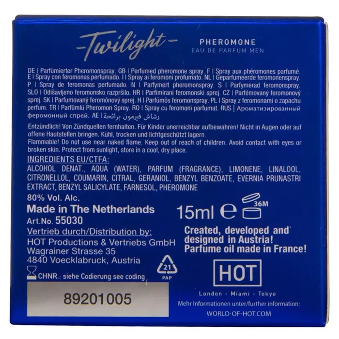 Pheromone perfume hot Twilight Pheromon 15 ml Photo 3