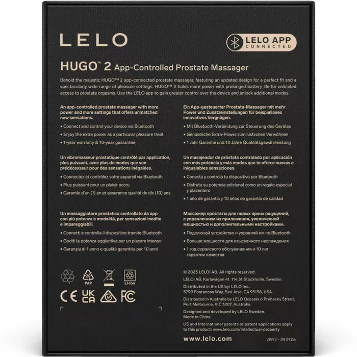 Prostate massager Lelo HUGO 2 Photo 4