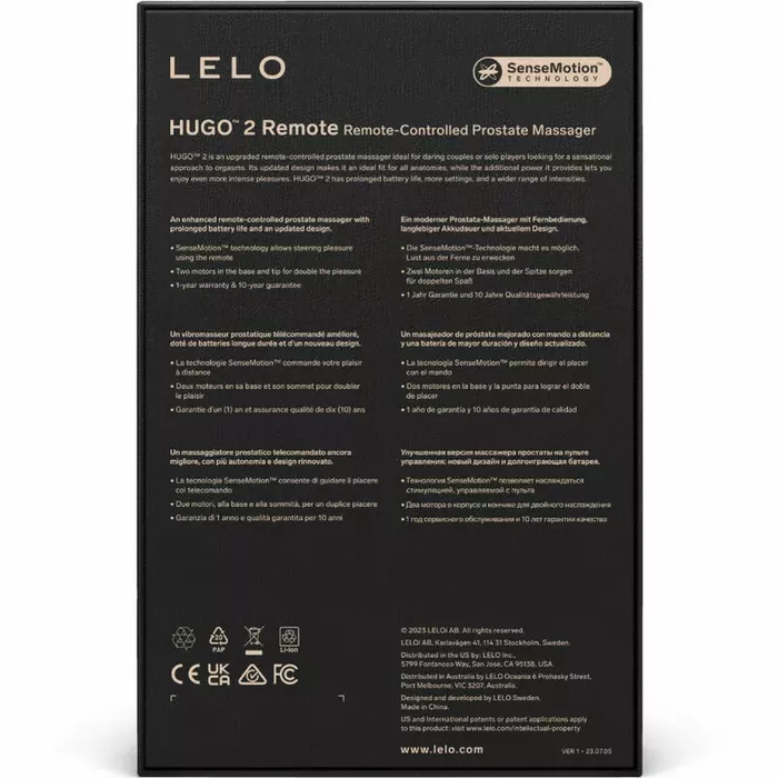 Prostatas masieris Lelo Hugo 2 Photo 4
