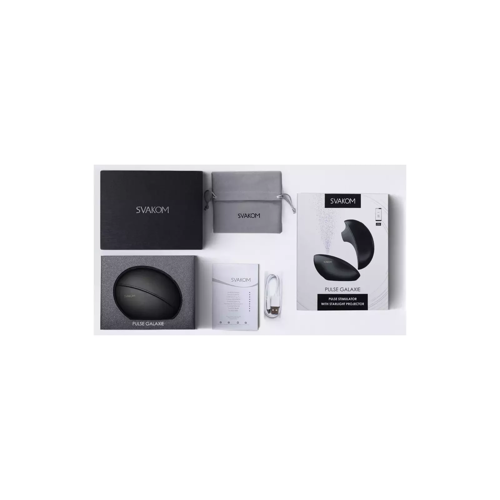 Vibrator Svakom Pulse Galaxy Black Photo 13