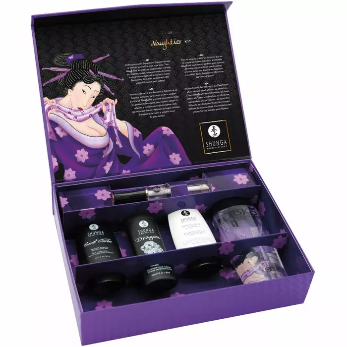 Massage oil kit SHUNGA NAUGHTIER KIT Photo 2