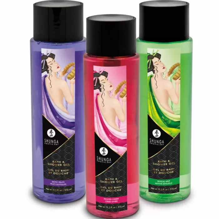 Shower & Bath Gel SHUNGA Sensual Mint 370 ml Photo 2