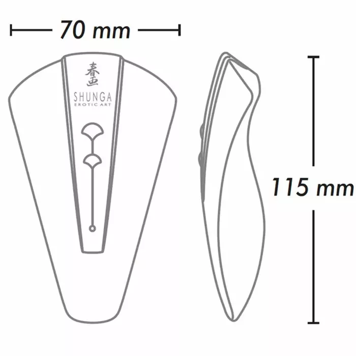 Intīmais masieris SHUNGA OBI — kompakts vibrators Photo 6