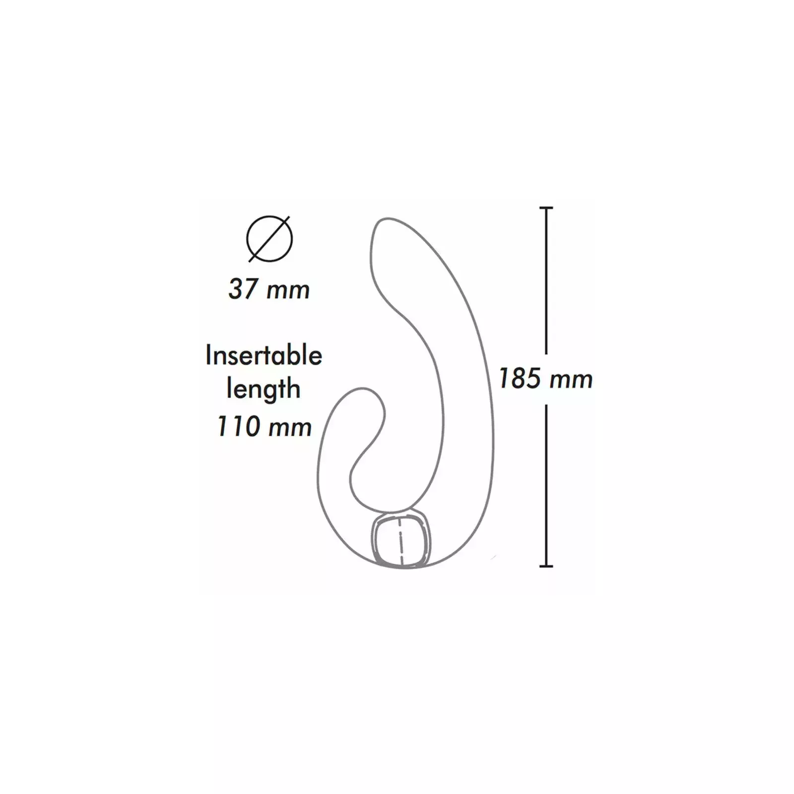Vibrator SHUNGA MIYO INTIMATE MASSAGER Photo 5
