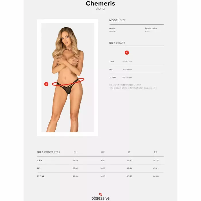 Thong OBSESSIVE Chemeris XL/2XL Photo 9