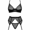Lingerie OBSESSIVE XL/XXL CHEMERIS SET 3 PIECES Photo 5