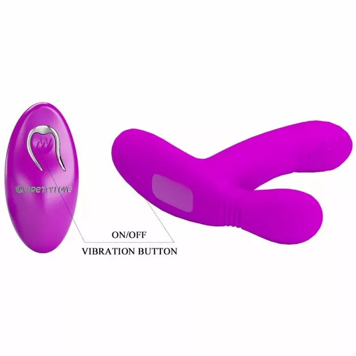 Clitoral massager pretty love Geri — pink, remote Photo 6