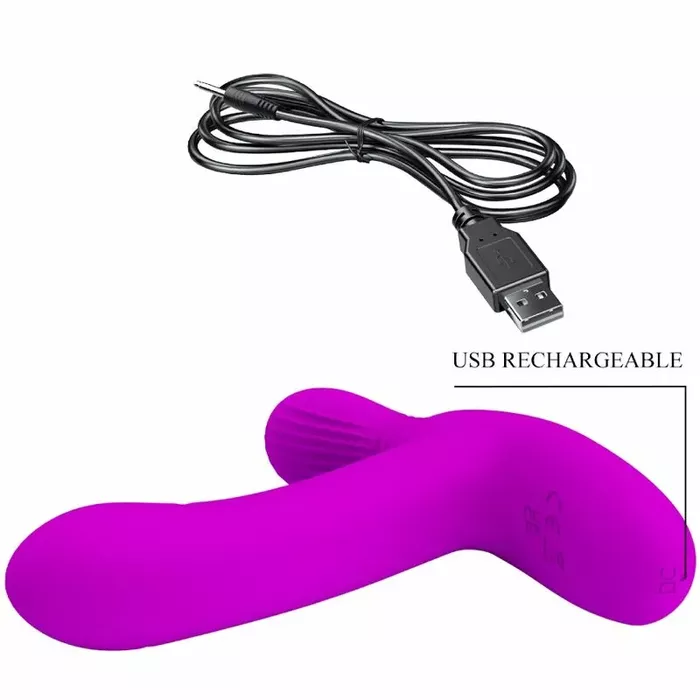Clitoral massager pretty love Geri — pink, remote Photo 8