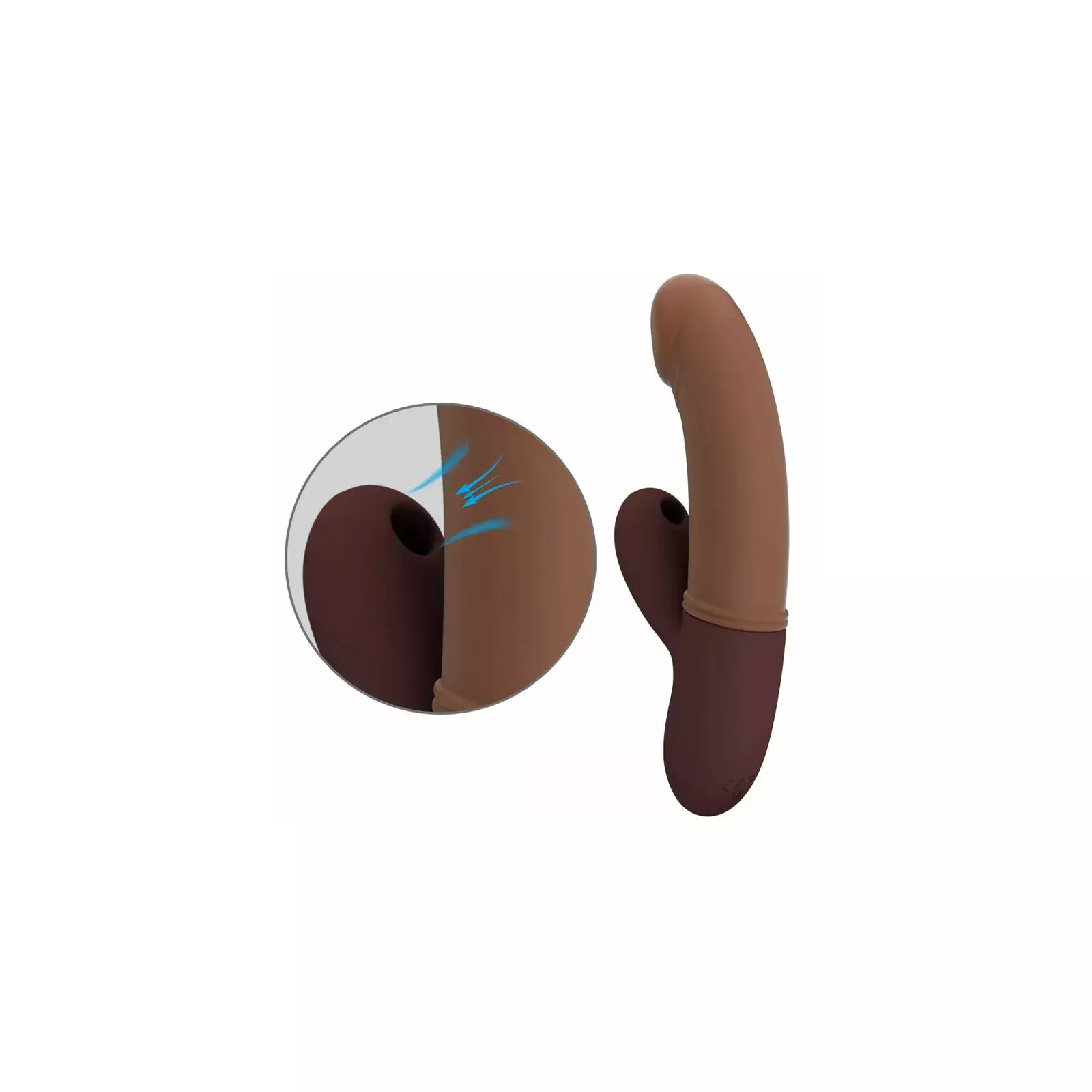 PRETTY LOVE Kane G-Spot Vibrator & Sucker Photo 6