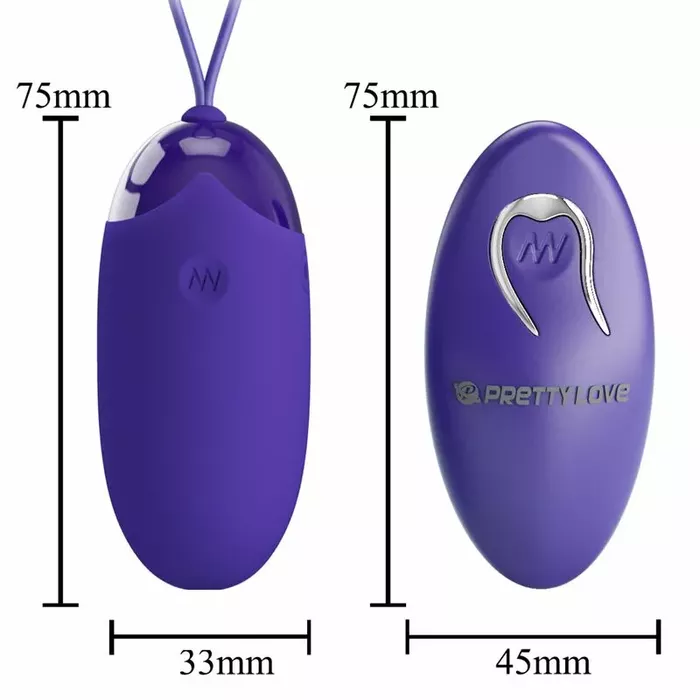 Vibrating Remote Control Egg Pretty Love D-237018 Photo 6