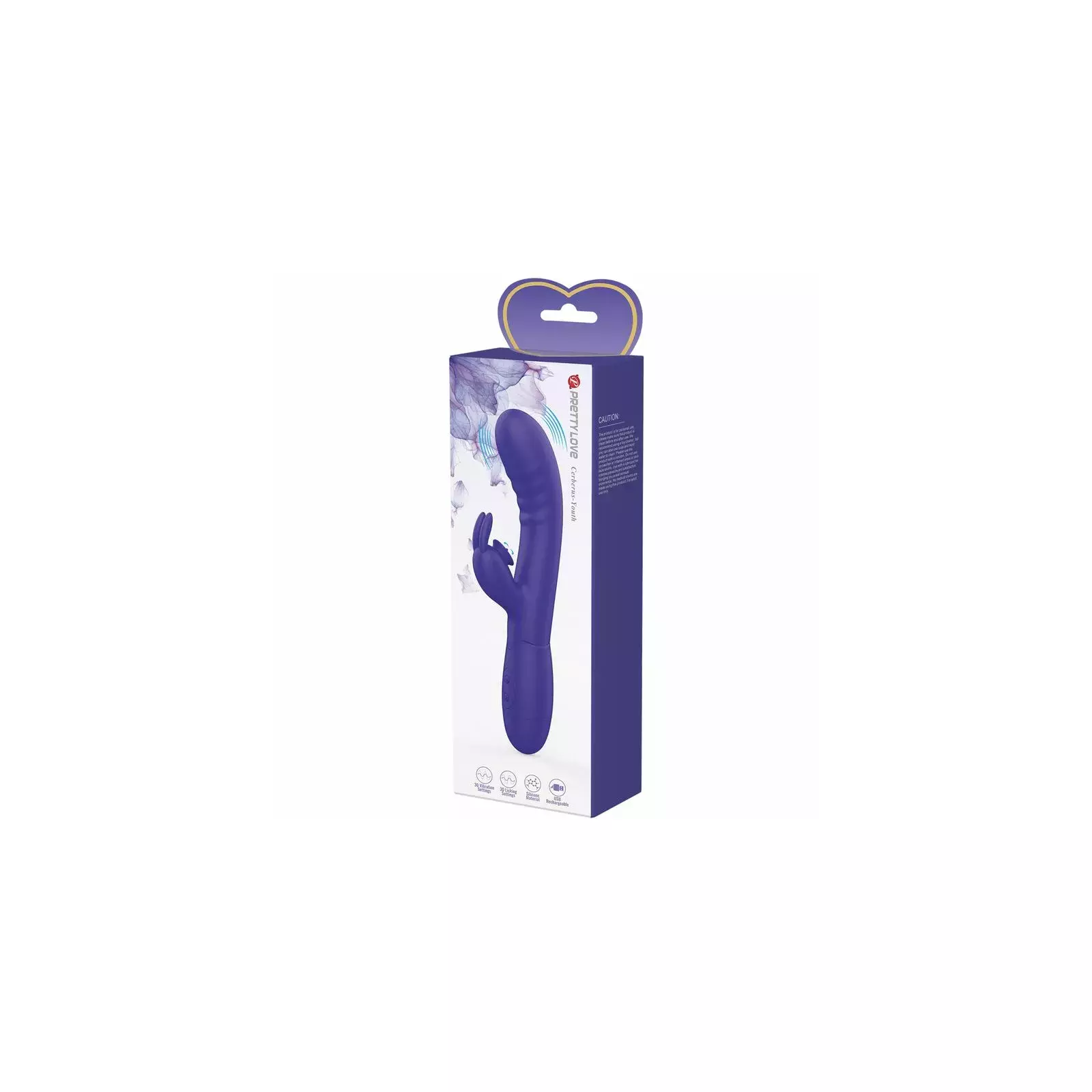 Vibrators zaķis, PRETTY LOVE - CERBERUS YOUTH, D-237021 Photo 9