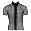 Men's shirt Svenjoyment L — stretch lace, half-sleeve Photo 5