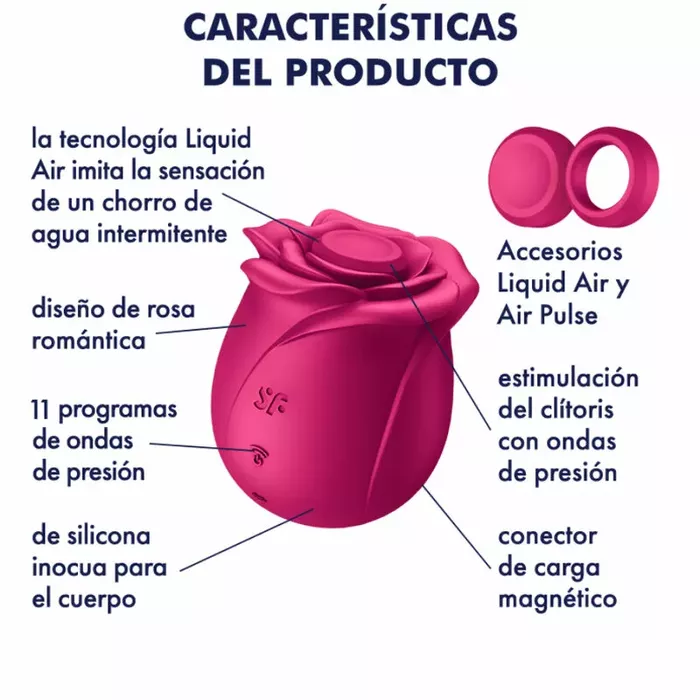 SATISFYER Air Pulse Pro 2 Classic Blossom vibrators Photo 6