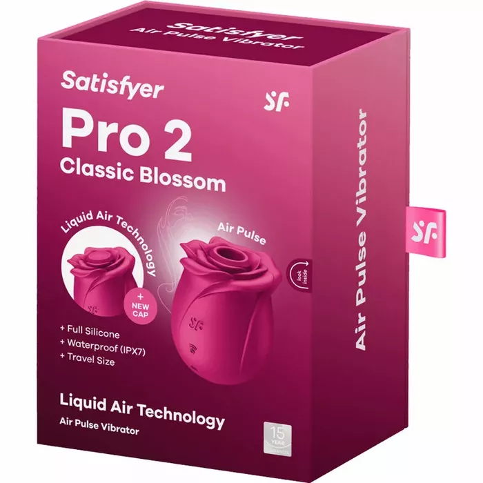 SATISFYER Air Pulse Pro 2 Classic Blossom vibrators Photo 7