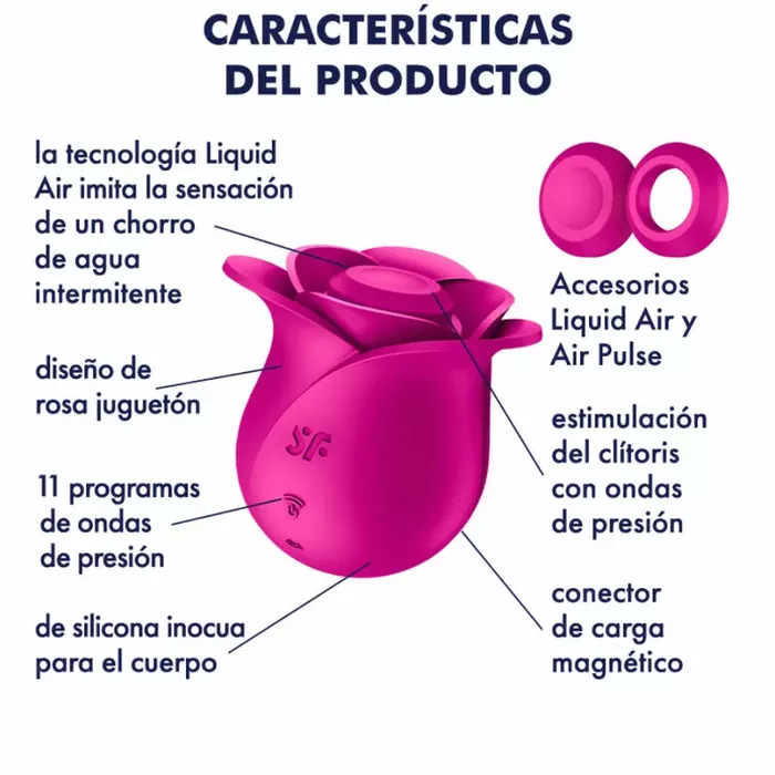 Vibrator SATISFYER AIR PULSE PRO 2 MODERN BLOSSOM Photo 6