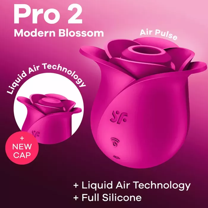 Vibrator SATISFYER AIR PULSE PRO 2 MODERN BLOSSOM Photo 8