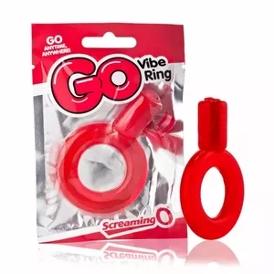SCREAMING O - VIBRATING RING GO RED