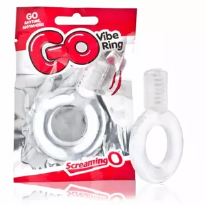 SCREAMING O - TRANSPARENT GO VIBRATOR RING