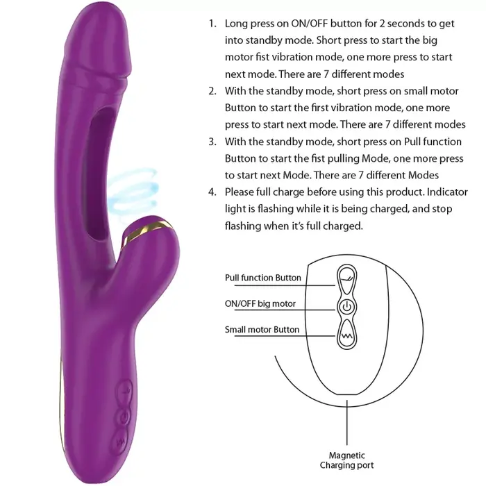 INTENSE Ateneo Uzlādējams daudzfunkcionāls vibrators Photo 5