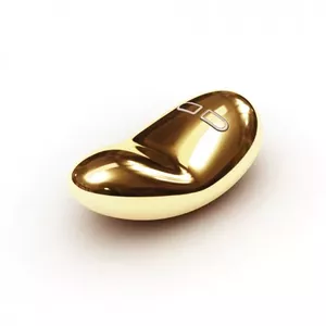 Vibrators LELO Yva Ambidextrous, Gold, 75 mm, 112 g