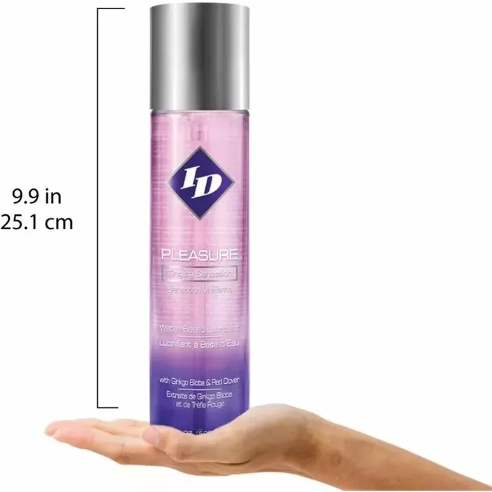 Ūdens bāzes lubrikants ID Pleasure Tinging Sensation 500 ml Photo 3