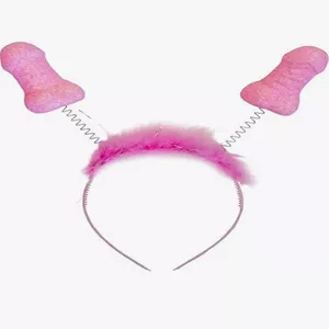 Antenu komplekts diablopicante Pito Pink Glitter — 6 gab., rozā spīdumu, noņemamas dekorācijas