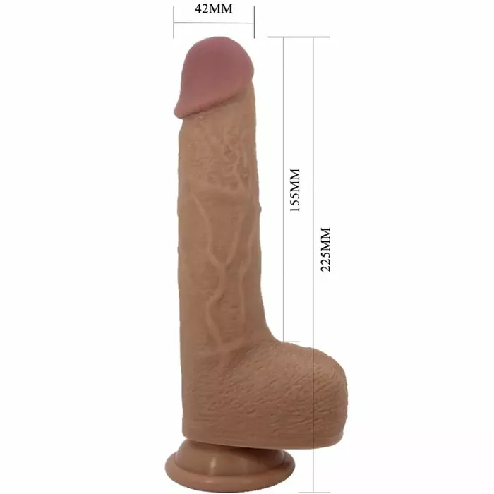 Reālistisks dildo-vibrators pretty love Tommy — 22,5 cm Photo 4