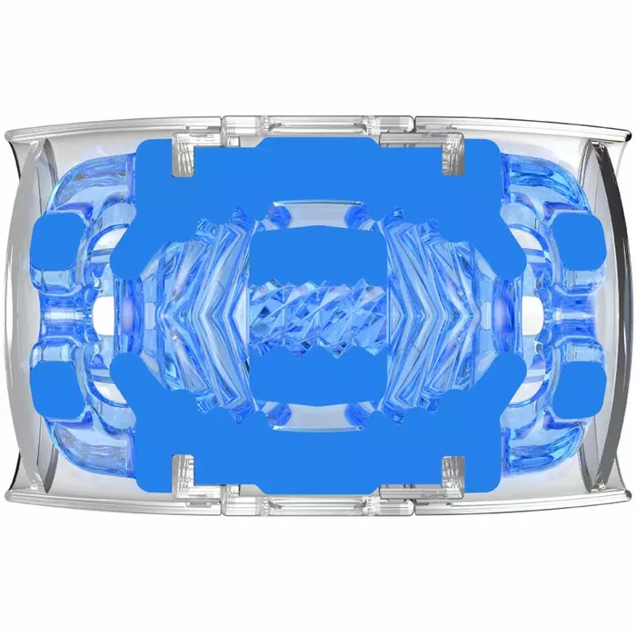 Мастурбатор Fleshlight Quickshot Turbo Blue Ice Photo 6