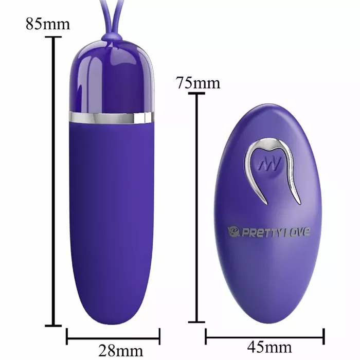 Mini vibrējošs bullet pretty love Darlene Youth Violet Photo 4