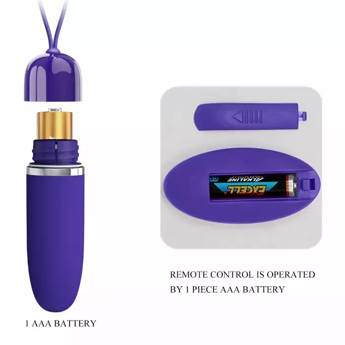 Mini vibrējošs bullet pretty love Darlene Youth Violet Photo 5