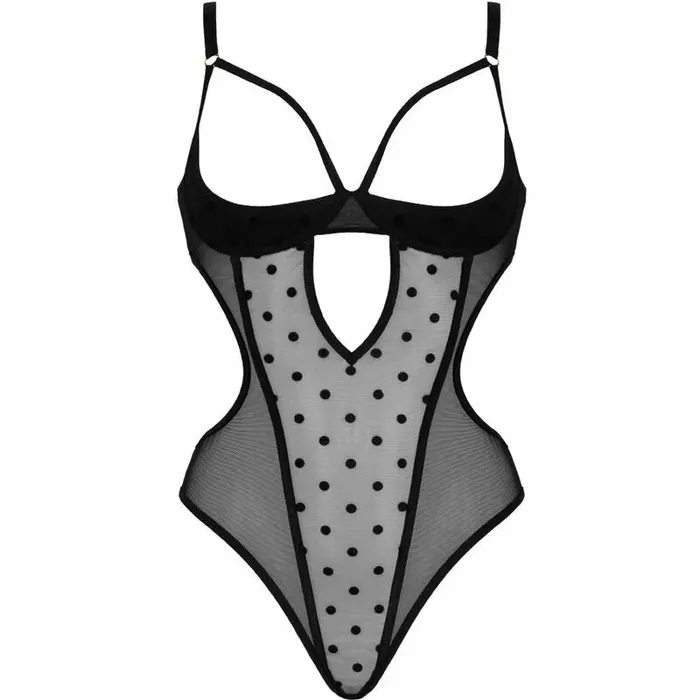 Боди PASSION MARINA BODY чёрное S/M Photo 3