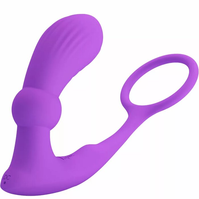 PRETTY LOVE WARREN VIOLET ANĀLAIS GREDZENS UN VIBRATORS Photo 1