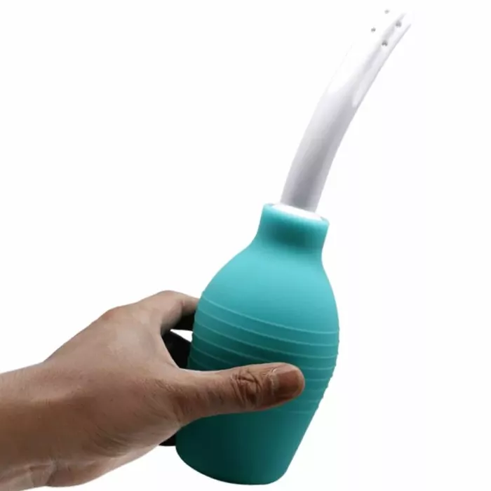 Anālais dušs MR PLAY Anal Pear Blue Photo 5