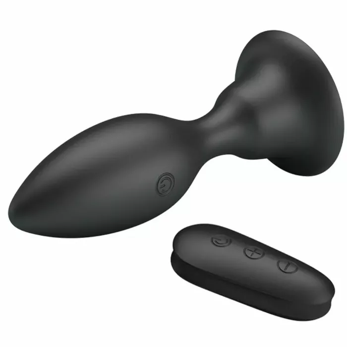 Анальная пробка MR PLAY D-226614 — силиконовая вибрирующая Photo 2