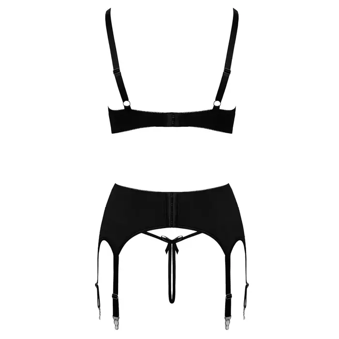 Lingerie set Cottelli Collection Bra Set b/w Photo 8