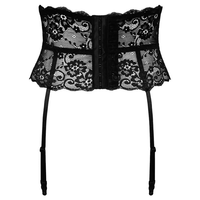 Suspender belt Cottelli Collection Lace Suspenders M Photo 5