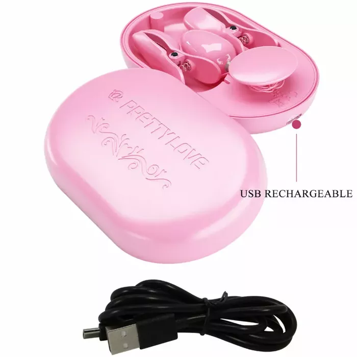 Elektrostimulācijas knaibles Pretty Love Surprise Box Pink Photo 6