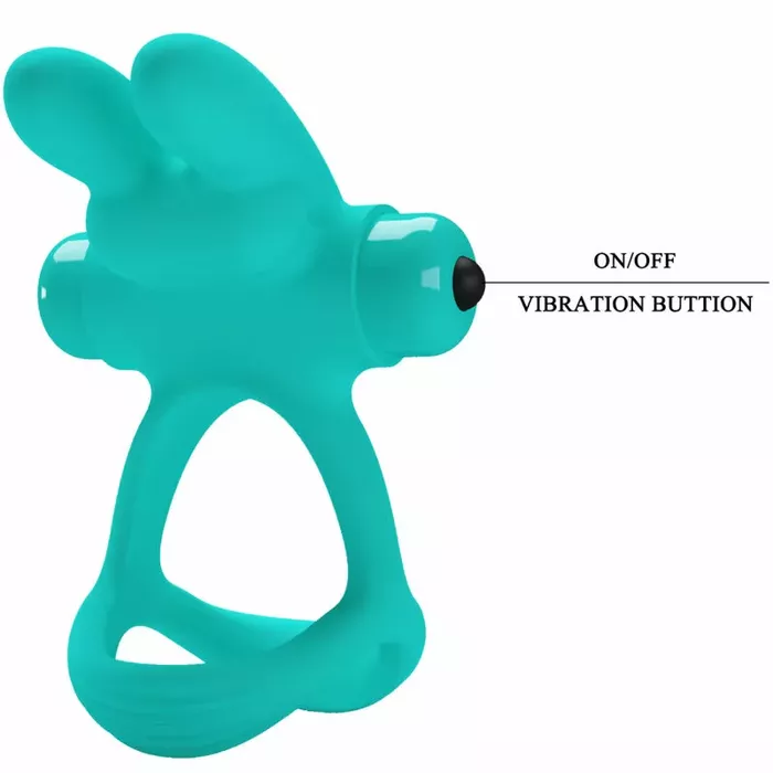 Pretty Love DANTE Green vibrating penis ring Photo 5