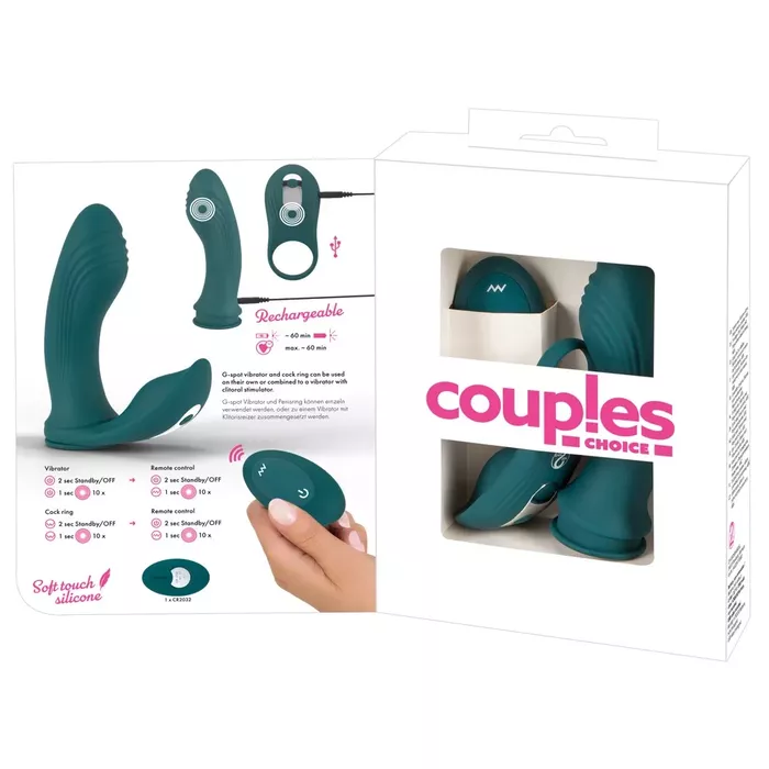 Вибратор Couples Choice RC 3in1 Photo 19