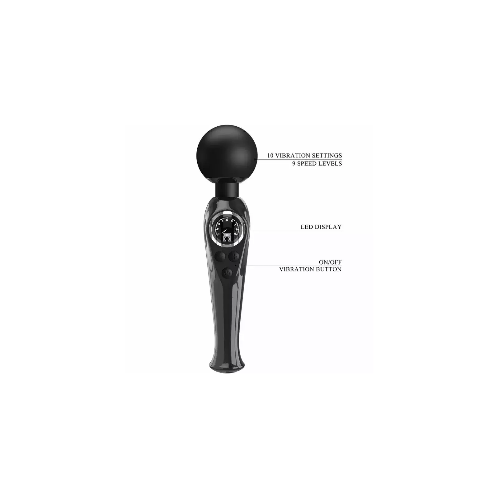 PRETTY LOVE SKYLER VIBRATOR WAND D-237397 Photo 7
