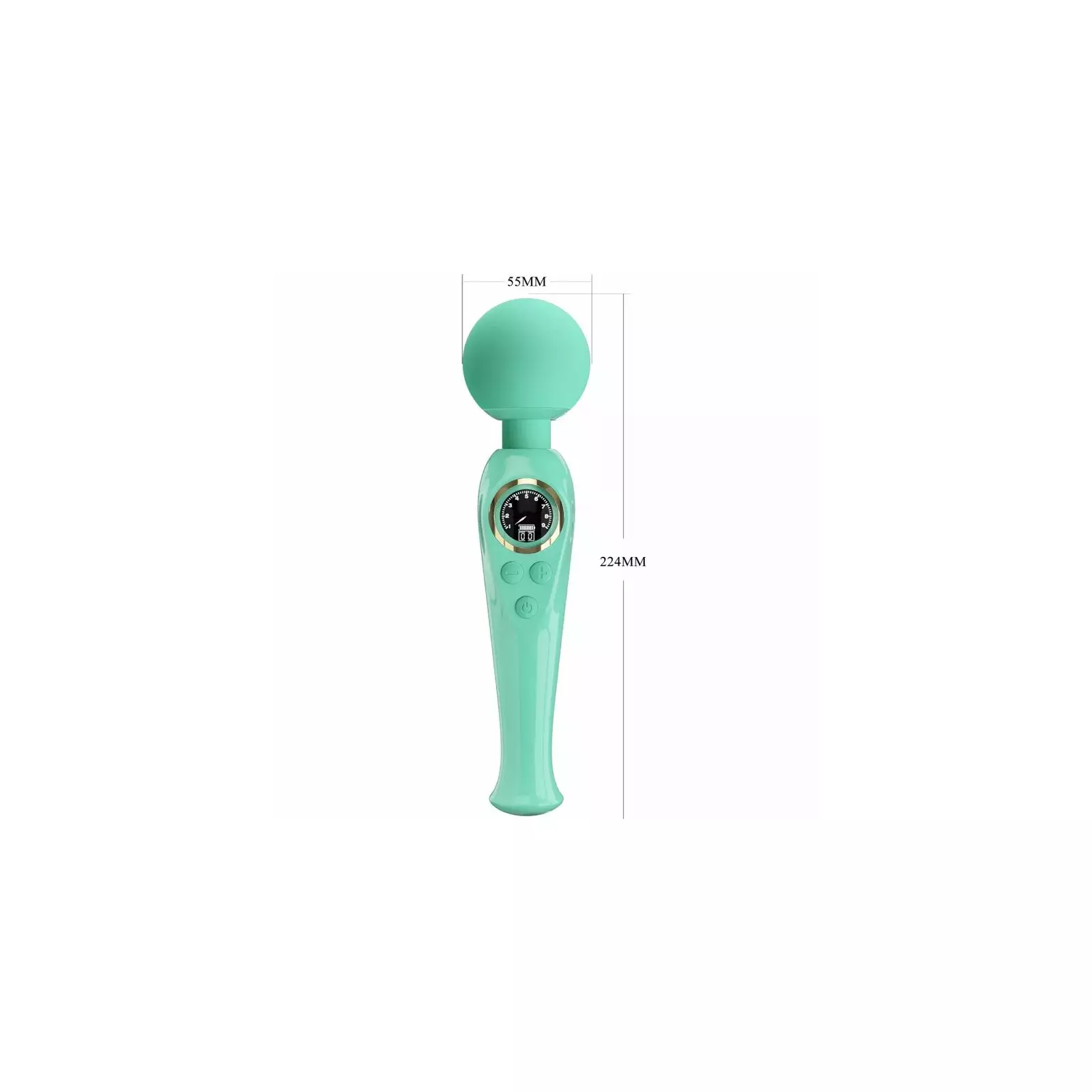 PRETTY LOVE SKYLER Zaļais Wand Vibrators D-237399 Photo 5