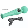PRETTY LOVE SKYLER Zaļais Wand Vibrators D-237399 Photo 6