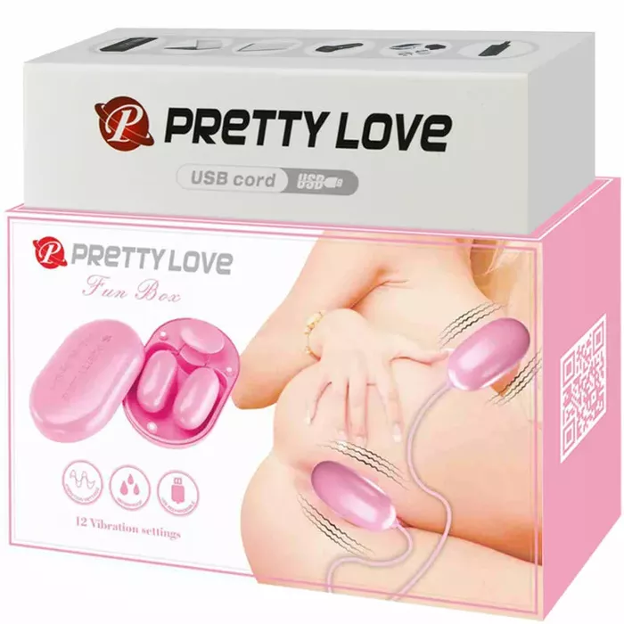 Vibrating bullet massager pretty love FUN BOX PINK Photo 8