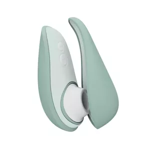 Sucker vibrator WOMANIZER Liberty 2 — clitoral stimulator, 105 mm length, 90 g, 3.7 V 160 mAh battery